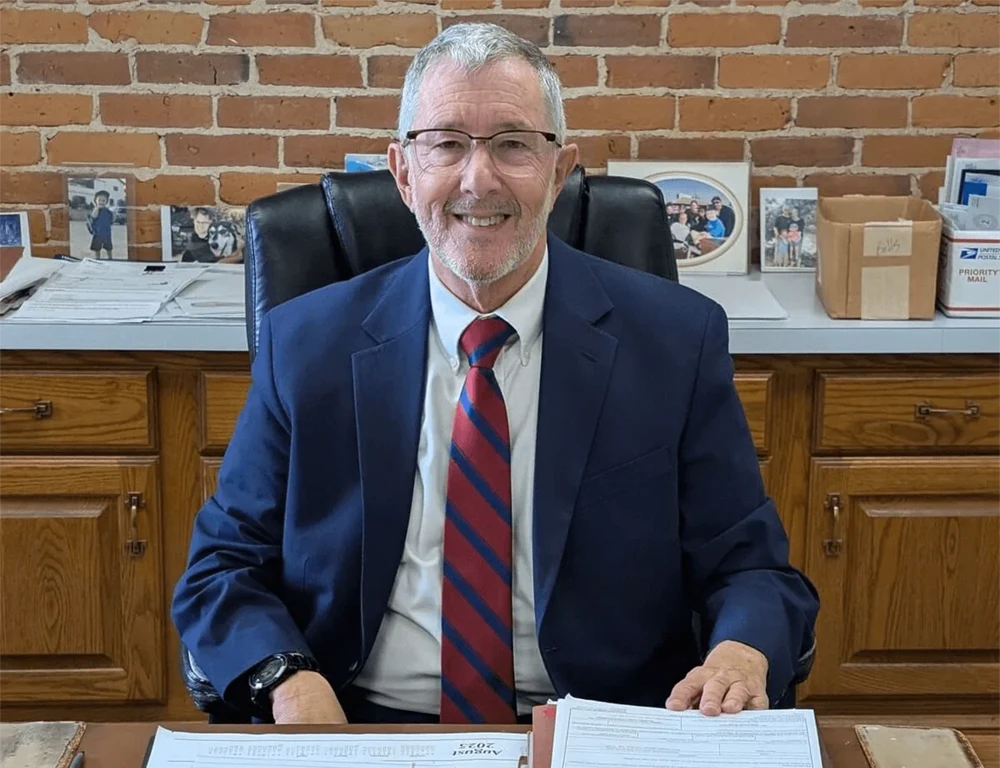 Attorney Daniel A. Pava at his Springfield law office
