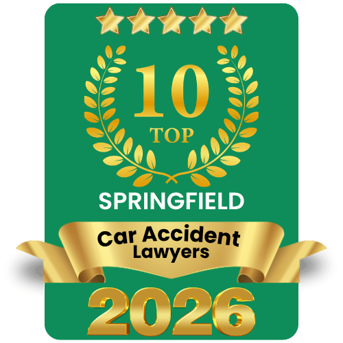Top Springfield Car Accident Lawyer 2026, awarded to Daniel A. Pava by TrustAnalytica